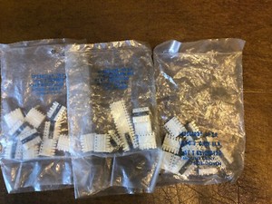 Bag 10 LUCENT AT/&T 110C-3CB 103801239 3 Pair 110 Connecting Clip Punch Block