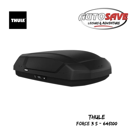 THULE Force 3 S - 300L Roof Mounted Cargo Box - 645100 - BRAND NEW & IN STOCK