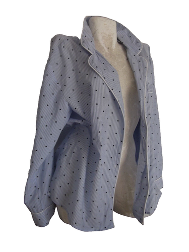 H&M Pigiama Estivo Camicia + Pantaloni Sz.XL/XXL Cotone TAGLIE COMODE - Foto 3 di 13