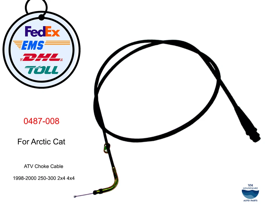 0487-008 FOR Arctic Cat ATV Choke Cable 1998-2000 250-300 2x4 4x4 - Image 2 of 4