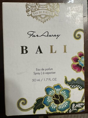 AVON Far Away BALI Eau de Parfum Spray 1.7oz Perfume NIB Fruity Floral Scent NIB