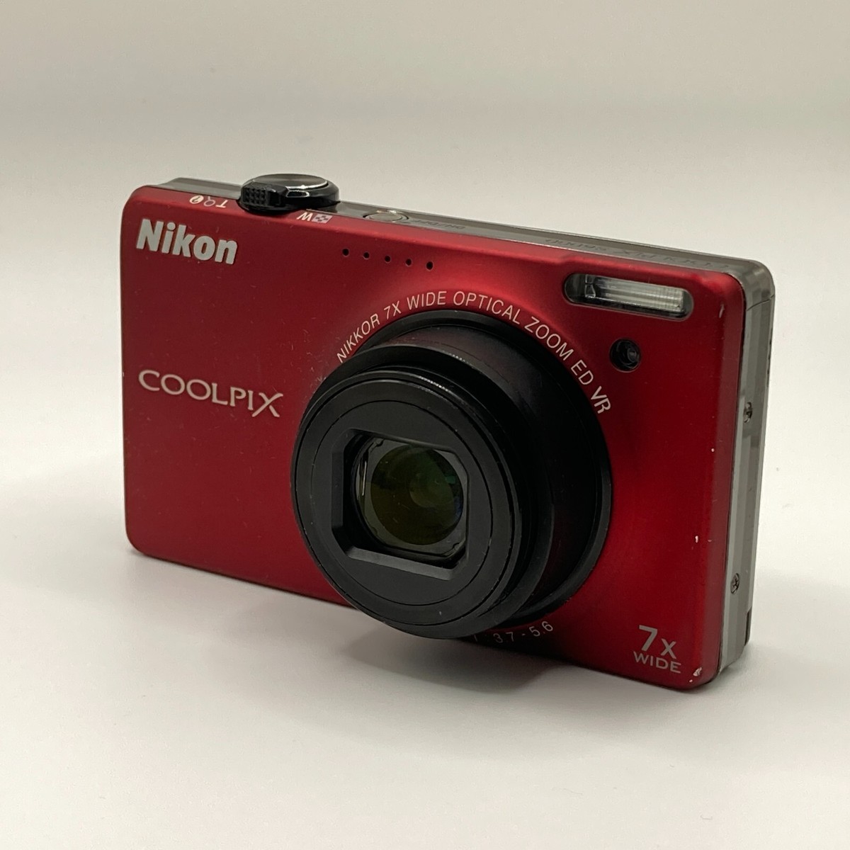 美品＊Nikon COOLPIX S6000 レッド Nikon COOLPIX S6000 Red 14.2MP Compact Digital Camera Red
