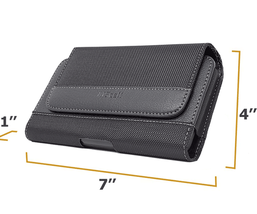 For Motorola One 5G UW,Moto G 5G,G Stylus 5G,Rugged Belt Clip Holster Case Pouch - Picture 21 of 44