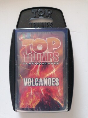 Vulkane Top Trumps - Neu & Versiegelt