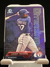 2018 BowmanChrome #Bowman Trending Leody Taveras Purple Refractor 145 /250 RC