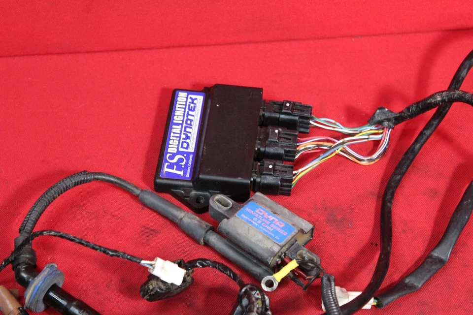 Yamaha Rhino 660 2004-2007 Dynatek CDI Go Fast Rev Ecu con arnés OEM y bobina de encendido Foto 2 de 4