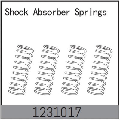 ABSIMA Stoßdämpferfedern (4 St.) - CR3.4eco / 1231017