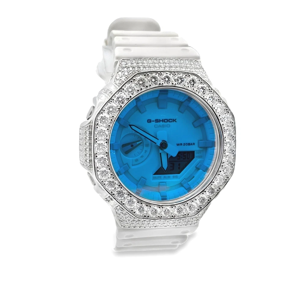 RELOJ G-SHOCK MOISSANITE AZUL CLARO Foto 2 de 4