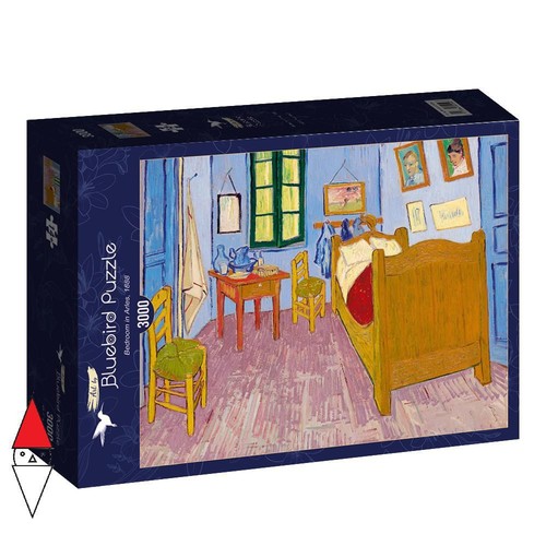 PUZZLE ARTE BLUEBIRD VAN GOGH BEDROOM IN ARLES 1888 3000 PZ - Foto 3 di 3