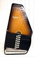 Vintage Oscar Schmidt Autoharp 36-String 15-Chord w/Case, Manuals, & Wrench