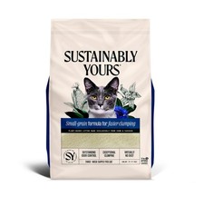 Sustainably Yours Cat Litter, Small-Grain Formula 10 lbs 10 lb, Small grains