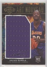 2014-15 Panini Court Kings Art Nouveau Jerseys 240/299 Julius Randle #7 0v1