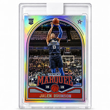 Jalen Brunson RARE ROOKIE HOLO FOIL ENCASED I...