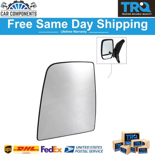 New Mirror Glass Upper Driver Side Left LH For Ford Transit Van 150 250 350