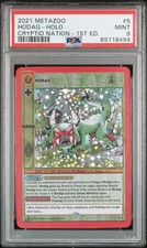 2021 METAZOO CRYPTID NATION 1ST ED #5 HODAG-HOLO PSA 9