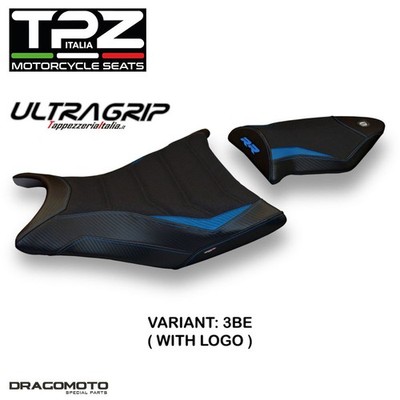 BMW S 1000 RR 2009-2011 Seat Upholstery BS11RRG2-3BE-5 TPZ blue ULTRAGRIP CON...
