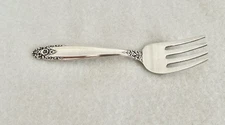 International Silver Company "Prelude" Sterling 4-1/4" Baby Fork - No Mono