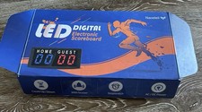 Naoeleii Scoreboard Score Keeper Portable Tabletop Electronic Digital Scoreboard