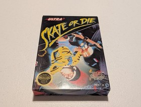 Skate or Die (Nintendo NES, 1988) con scatola custodia manuale super pulito vedi foto!