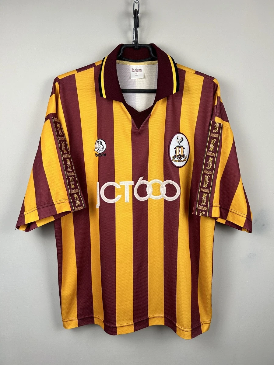 1996-97シーズン BEAVER社 ブラッドフォード GKユニフォーム L Preços baixos em Bradford City International Club fã de Futebol