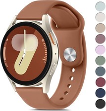 Soft Silicone Strap Compatible with Samsung Galaxy Watch 7 40mm 44mm