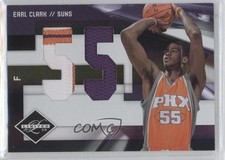 2009 Panini Limited Freshman Jumbo Jersey Numbers Prime 5/10 Earl Clark #13 p7i
