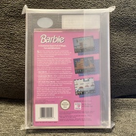 Barbie Nintendo Nes PAL A CIB UKG 85 Near Mint #1 Highest Graded Globally