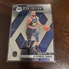 Stephen Curry City Edition 2024-25 Panini Mosaic #272