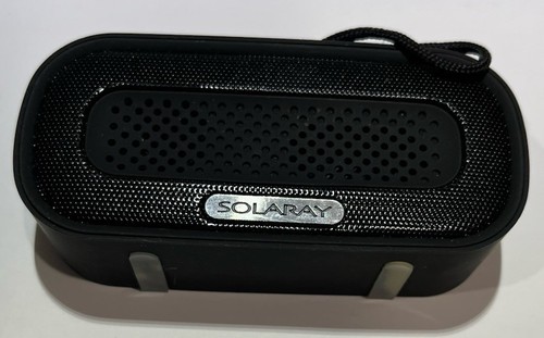 Enceinte sans fil Bluetooth Solaray noire - Photo 2 sur 6