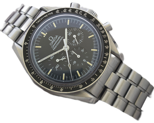 OMEGA Speedmaster 145.022 Chronograph Watch - Circa 1985 in Unpolished Condition