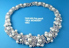 STATEMENT COLLIER , TRIFARI Pat. pend . "SEA WONDER" , USA 1962