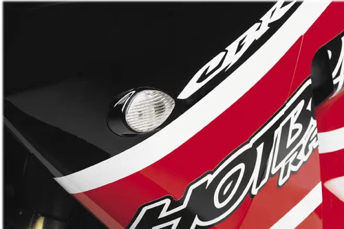 Señales de giro delanteras de montaje empotrado Hotbodies - Smoke Motorcycle Street H04RR-SIG-SMK Foto 2 de 4