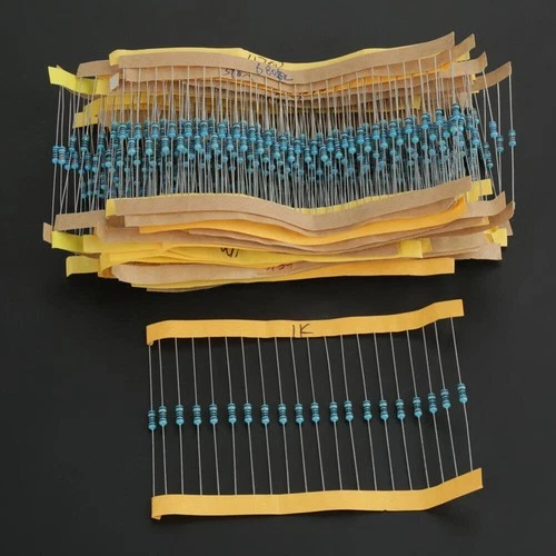 Electronic LED Diodes Transistor Electrolytic Capacitors Resistors Kit ↟