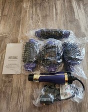 Hot Tools Pro Signature Multi Styler Electric Hair Device Purple Black Gold