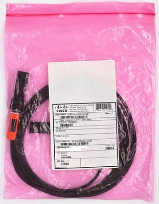 NEW Cisco 3 Meter SFP+ 10Gb Network Cable Passive Direct Copper SFP-H10GB-CU3M