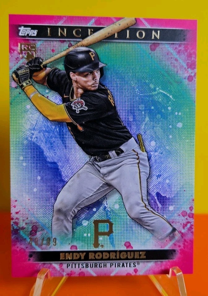 2024 Topps Inception Endy Rodriguez RC #75 "Magenta Rookie" /99 Pirates