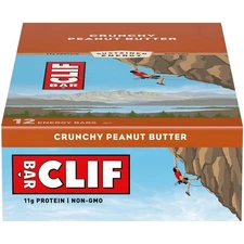 Clif Bar Crunchy Bars Peanut Butter 2.4 Oz. CCC50120