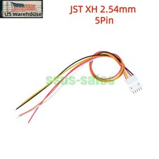 JST XH 2.54mm 5Pin Male to Female Extension Cable 30CM, Female End No Solder