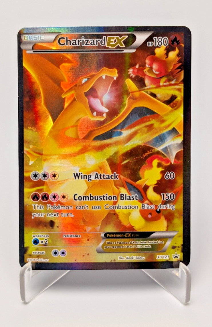 Charizard EX - XY Black Star Promo XY121 - Pokemon TCG - Moderately Played