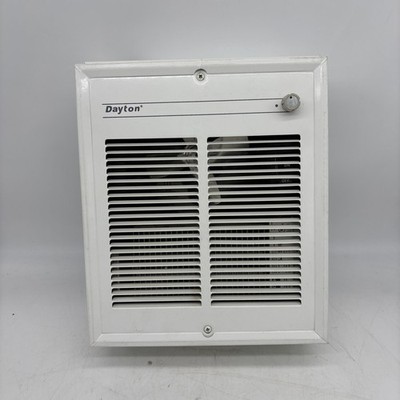 Dayton 3WU90D Electric Wall-Mount Heater 2000w 240V Fan Forced Air