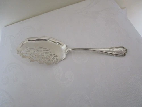 Antique Reed & Barton Sterling Silver Serving Spoon Large Marked  VG
