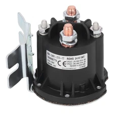 DC24V 150A DC Contactor, High Sensitive Relay Switch DC Contactor Solenoid, S...