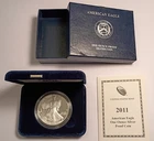2011-W  American Silver Eagle (w/Box & COA)