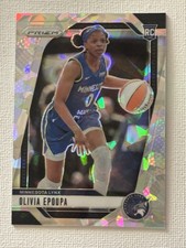 2024 Panini Prizm WNBA - Olivia Epoupa #95 Ice Prizm (RC)
