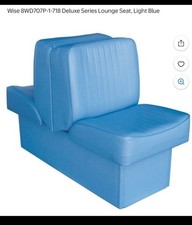 Boat Seat Back To Back Fishing Ski Lounge Runabout Cushion Chair Replacement NEW