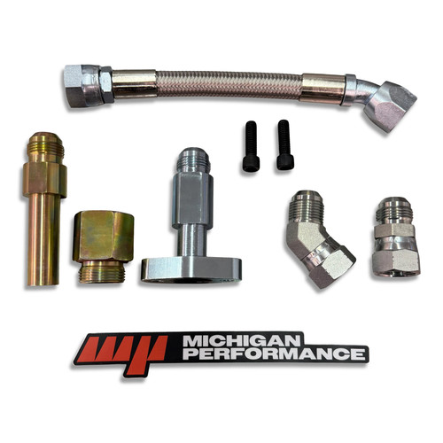 Detroit 14L Turbo Drain Line Kit
