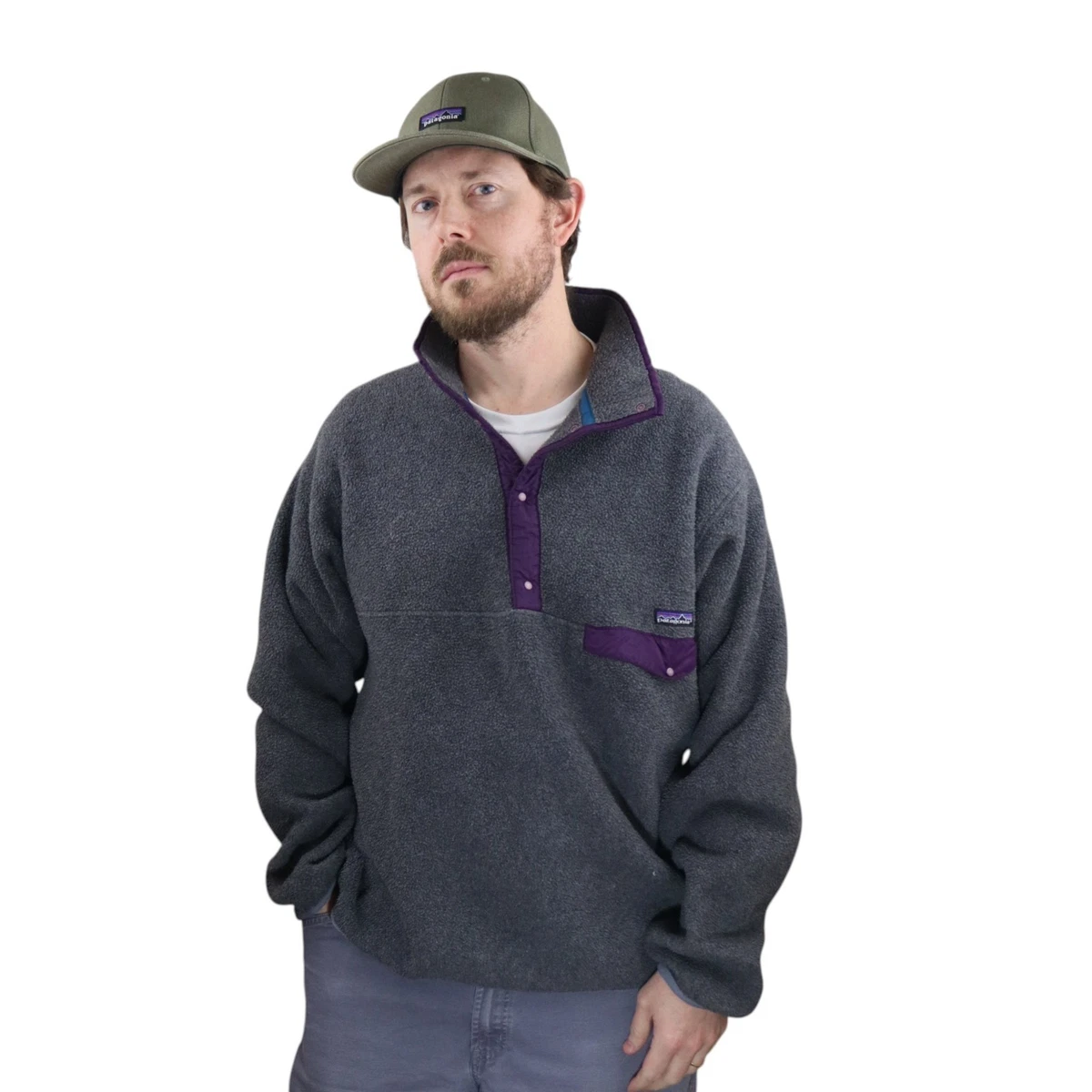 Patagonia Fleece Purple Coats, Jackets & Vests for Men for Sale