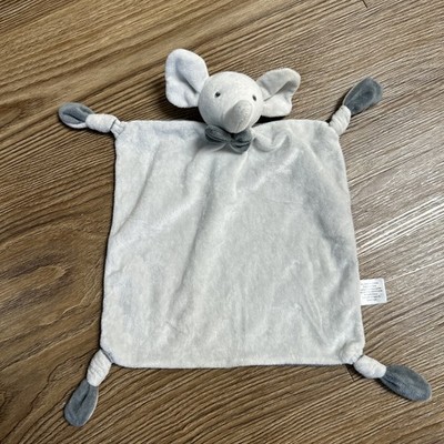 Stephen Joseph Hobby Lobby Gray Elephant Baby Blanket Bow Knotted Security Lovey