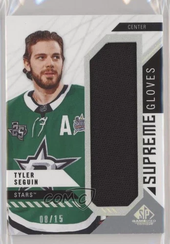 2018 19 Upper Deck SP Game Occasion Supreme Gloves /15 Tyler Seguin #PA SE