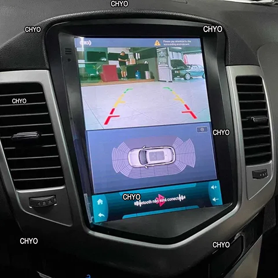 9.7" Android 14 Autoradio Carplay GPS DSP BT Für Chevrolet Cruze 2009-2012 - Bild 2 von 4